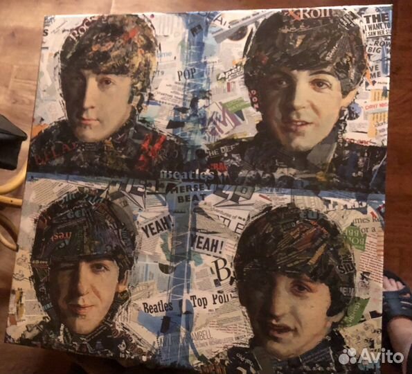Beatles /«Битлз» /Леннон канвас