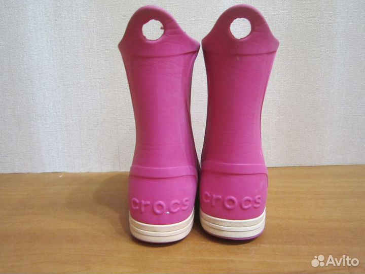 Детские резиновые сапоги crocs C9