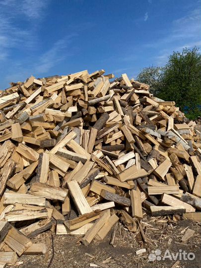Дрова колотые и не колотые