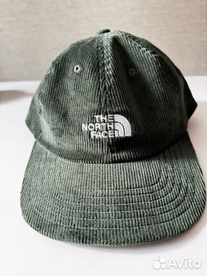 Кепка the nort face вельветовая
