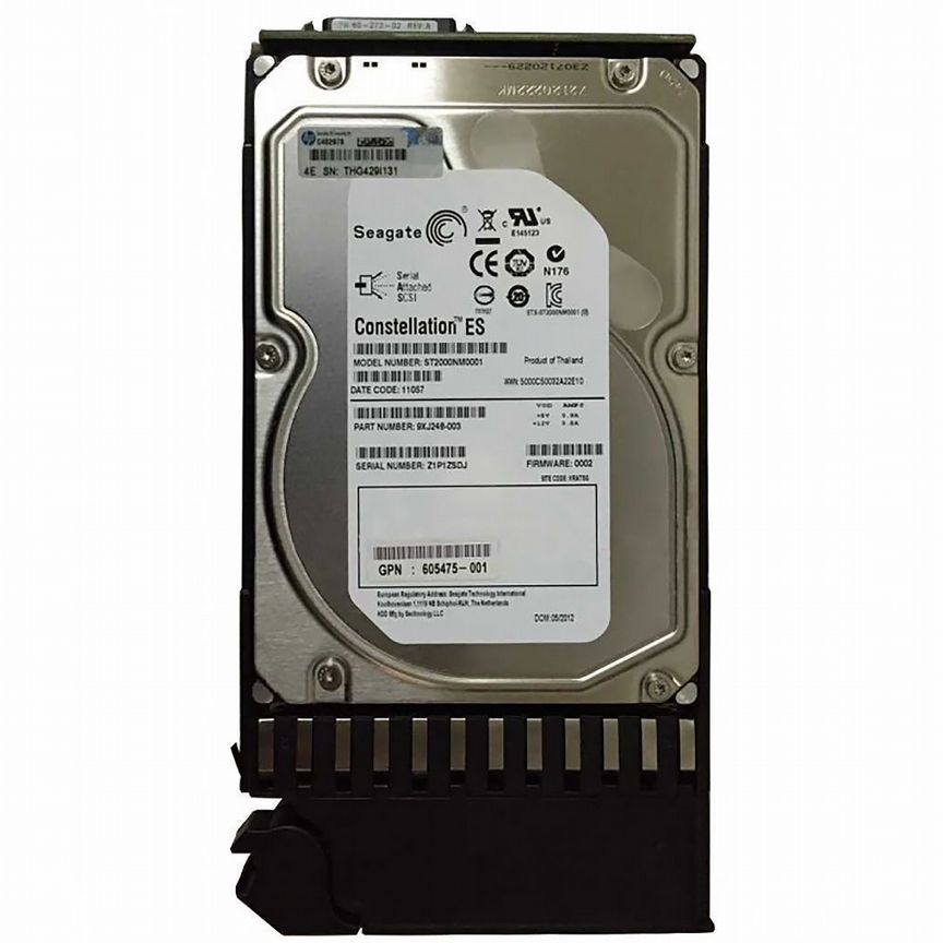 [AW555A] Жесткий Диск Hp 2tb Msa Sas 3,5" Hdd Aw555a