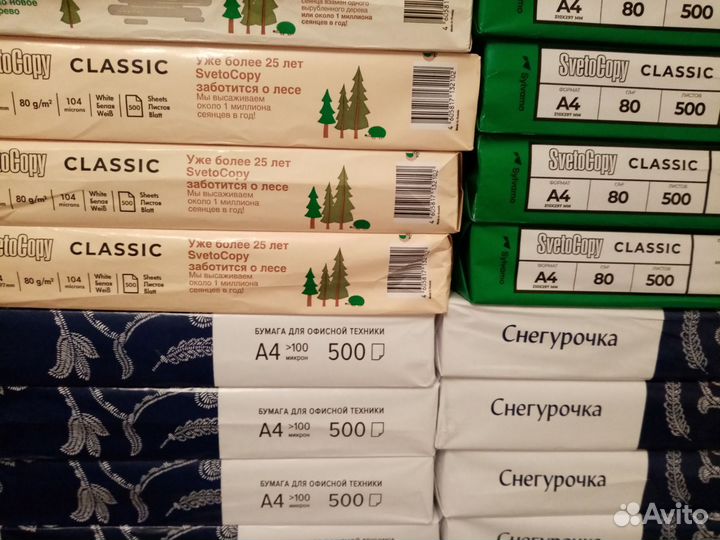 Бумага для принтера a4