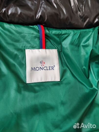 Пуховик moncler мужской длинный