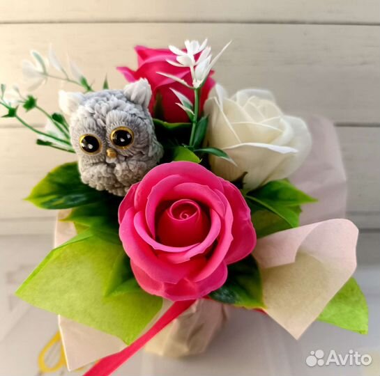 Букет из мыла