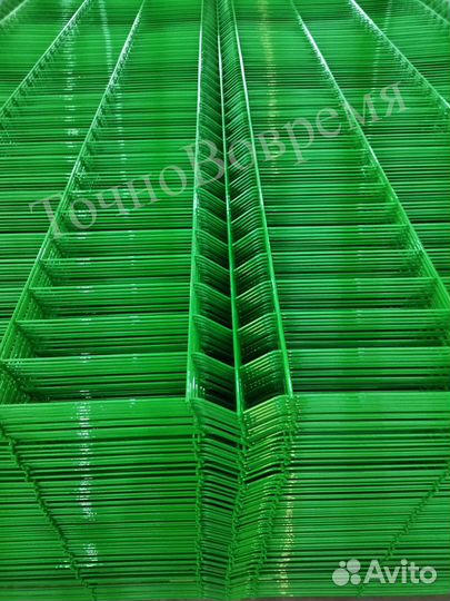 Забор 3D сетка, 3д панель, столбы