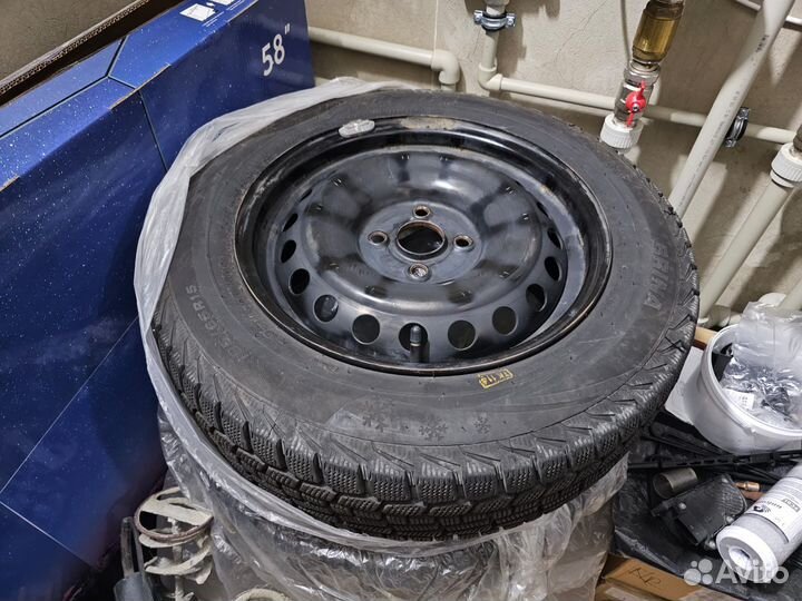 Колеса r15 на kia rio зимние