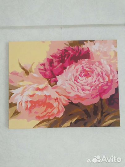 Готовые картины по номерам