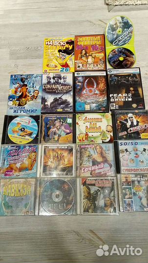 DVD диски/CD диски (музыка,игры,фильмы)