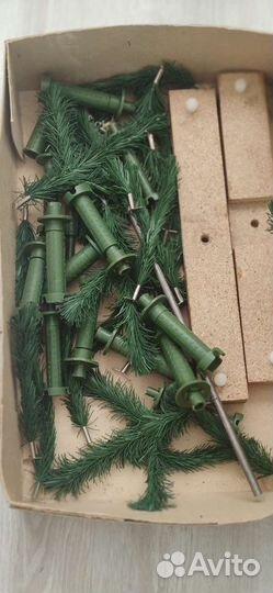 Елка искусственная СССР на запчасти