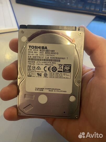 Жесткий диск 1 тб toshiba