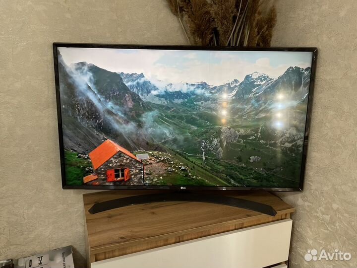 Lg 43д 4к умный смарт телевизор ultra hd