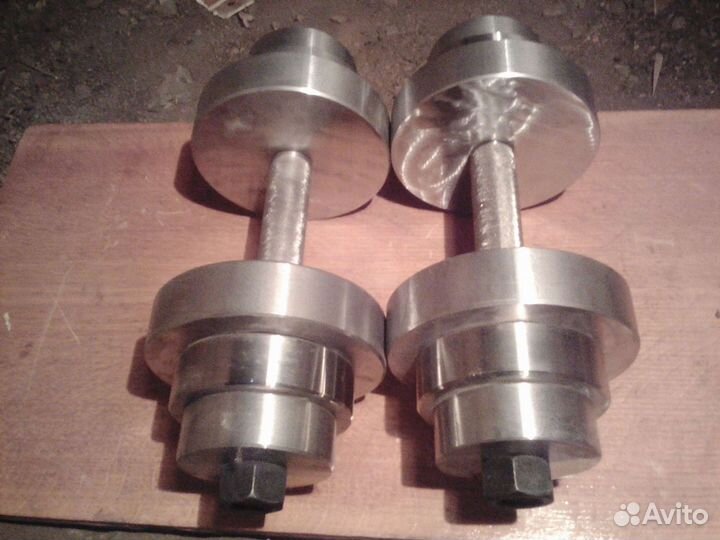 Продам разборные гантели 12, 15, 20 кг