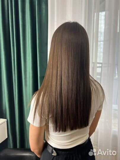 Кератиновое выпрямление