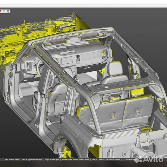 3D сканирование деталей