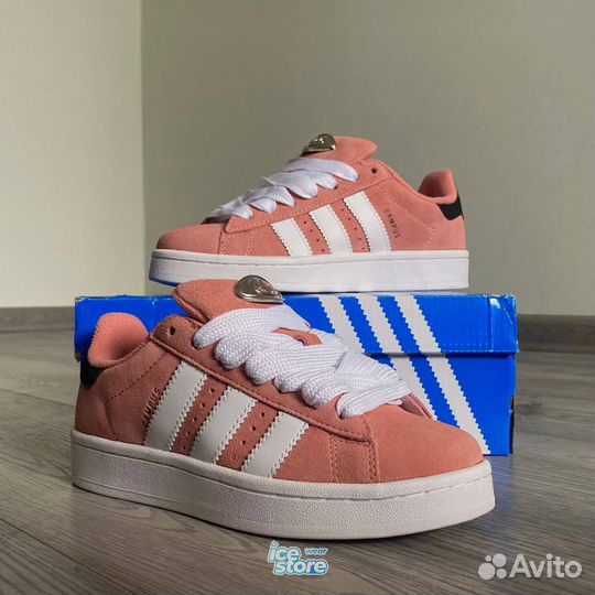 Кроссовки Adidas Campus 00s нежно розовые