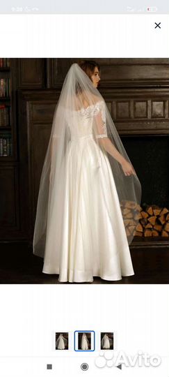 Свадебная фата новая