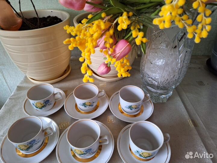 Чайно кофейный сервиз