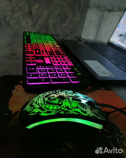 Клавиатура и мышь Defender