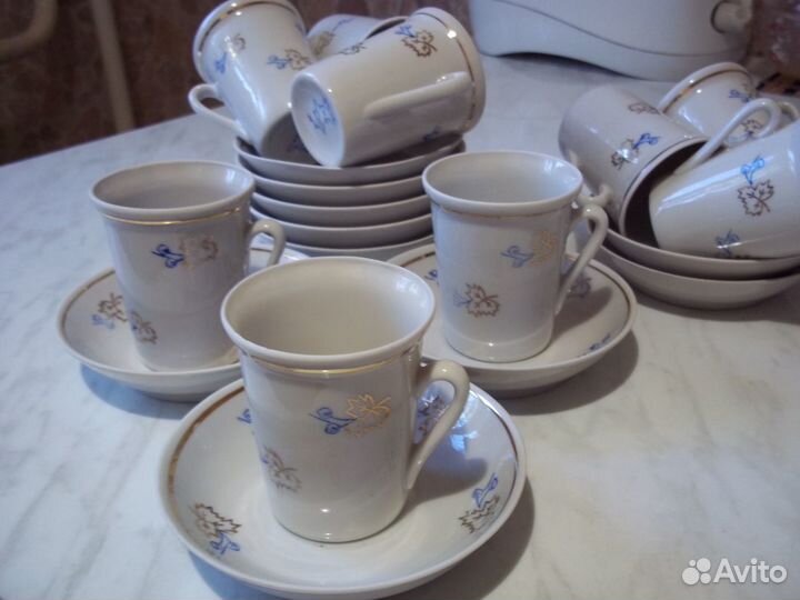 Городницкий фарфоровый завод Кофейные пары