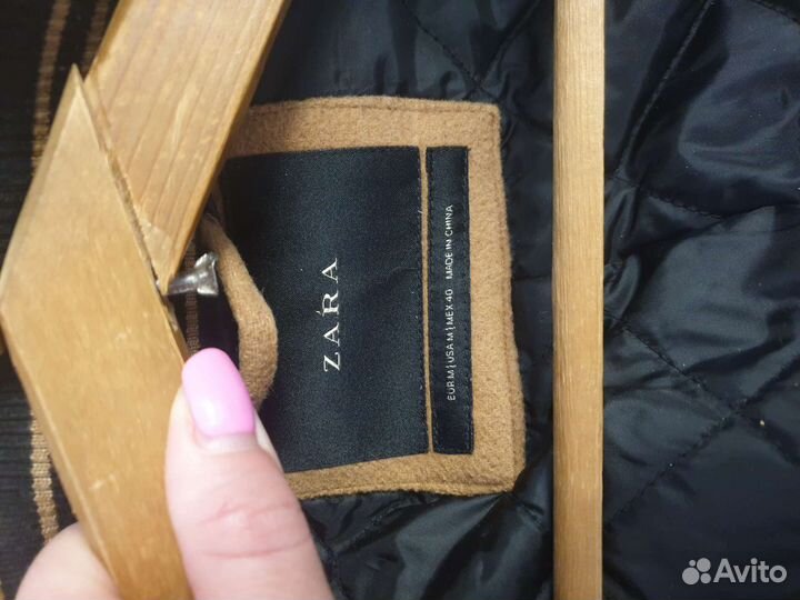 Пальто мужское zara m