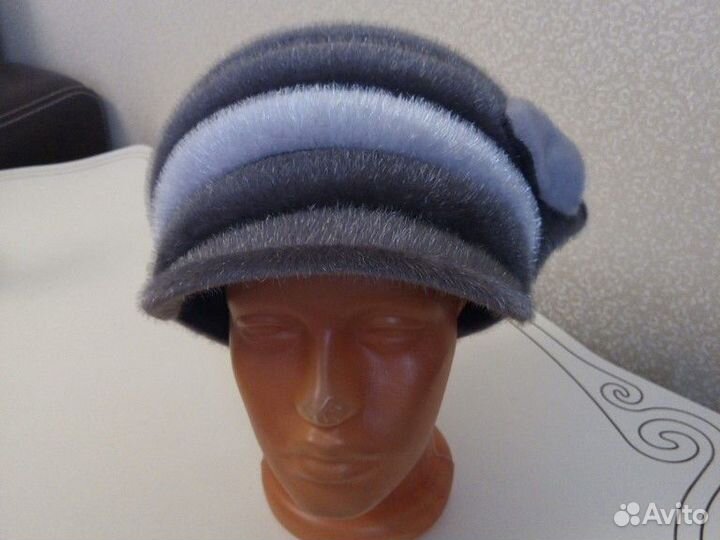 Шапка иск нерпа новая