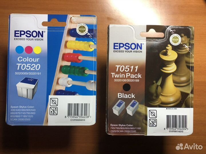 Картридж для принтера epson оригинал