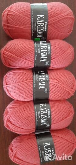 Пряжа для вязания 100% шерсть