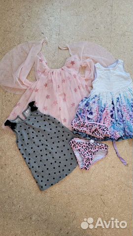 Пакет вещей на девочку 80 размер