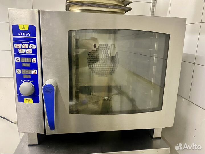 Пароконвектомат Atesy 6 уровней