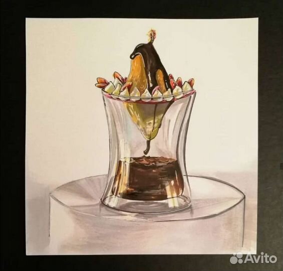 Бумага для спиртовых маркеров скетч А3 200 гр.м2