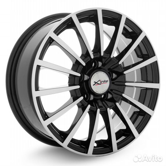 R15 5x114,3 6,5J ET45 D67,1 X'trike X-106 BK/FP