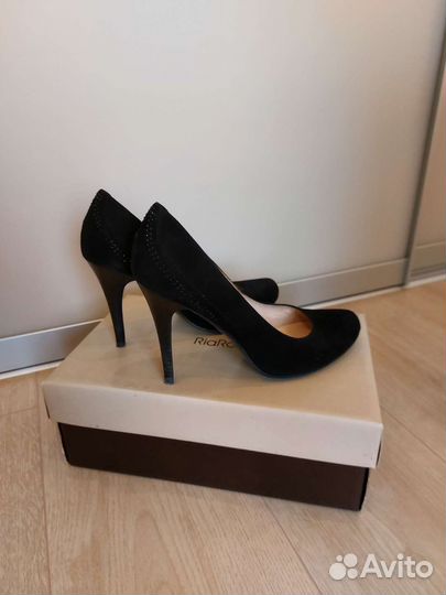 Туфли нат замша, 37 размер