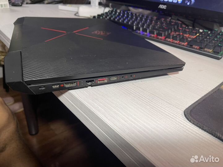 Игровой ноутбук hp omen FullHD i5 gtx1050