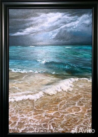 Стильная картина Море маслом. Большой выбор картин