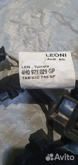 Проводка двери передней левой Ауди А8 Д4