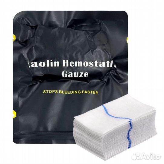 Гемостатический z-бинт на каолине