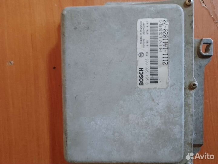 Блок управления двигателем,эбу, ваз лада