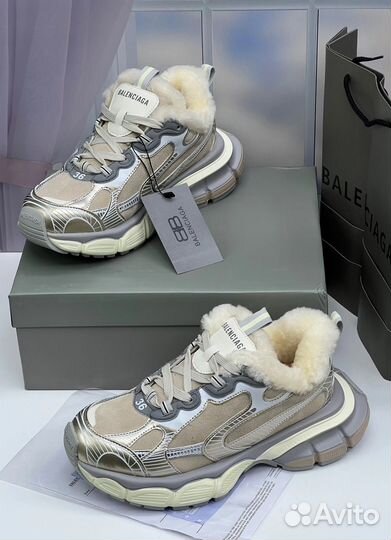 Balenciaga кроссовки зимние
