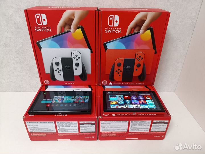 Новый Nintendo Switch Oled прошитый чип