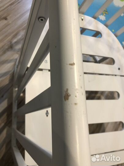 Детская кроватка-трансформер Ellipsebed (белый)