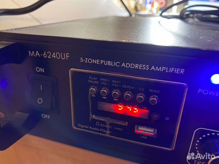 Микшер усилитель ProAudio