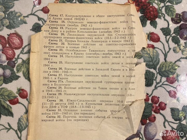 Вторая мировая война. Альбом схем
