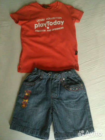 Шорты и футболка Playtoday