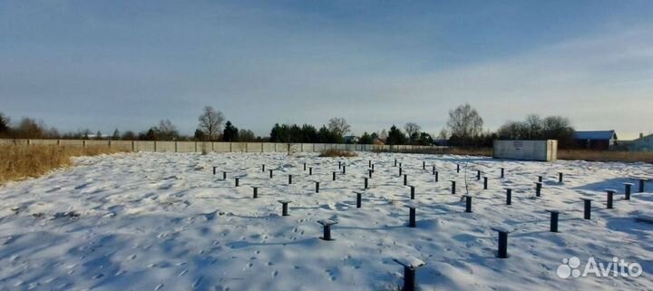 Винтовые сваи под ключ