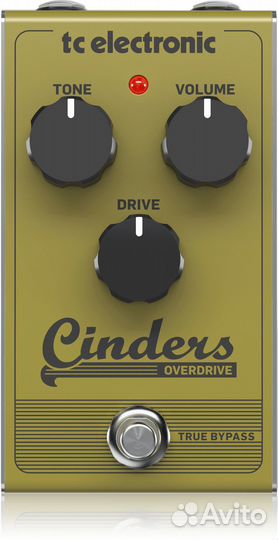 TC Electronic Cinders Overdrive педаль