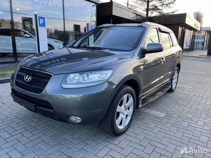 Hyundai Santa Fe 2.2 AT, 2008, 297 300 км