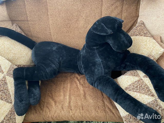 Мягкая игрушка пантера чёрная