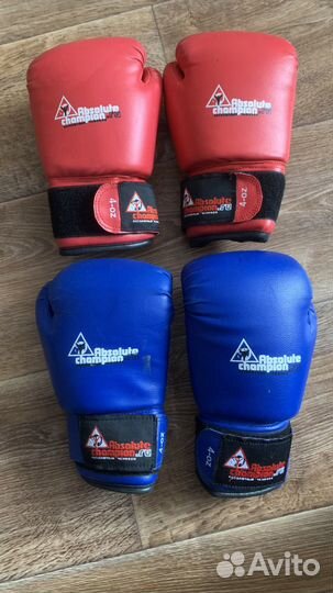 Боксерские перчатки детские 4 oz