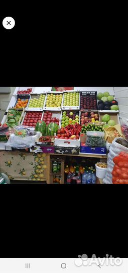 Сдам в аренду отдел овощи фрукты