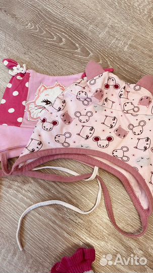 Пакет вещей на девочку 0-9 месяцев